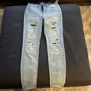 High Rise Skinny Jeans 7/28W
